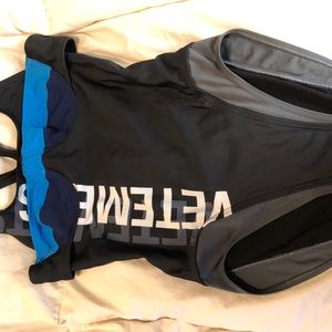 Vetements swimsuit one-piece bodysuit